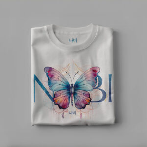 Nabi Watercolor Butterfly Tee