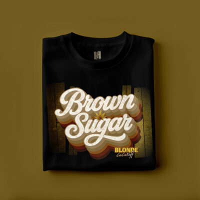 Inspired by D'Angelo, This Brown Sugar Graphic Tee is a unisex cotton blend for comfort and style.
