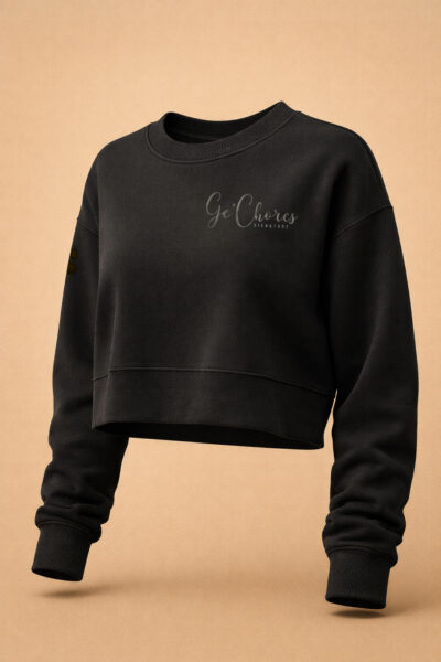 Japanese Cropped Sweatshirt