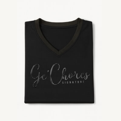 Signature Oversized V-Neck